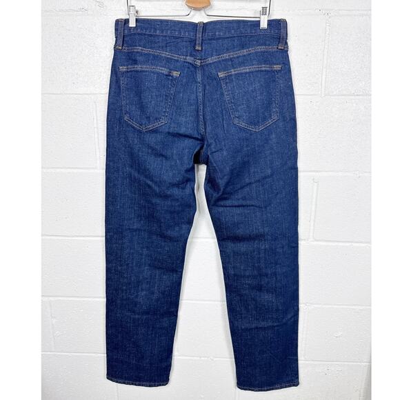 Old Navy Men’s Loose‎ Fit Jeans Dark Wash Size 34x32 Classic Denim Straight Leg - Picture 2 of 9